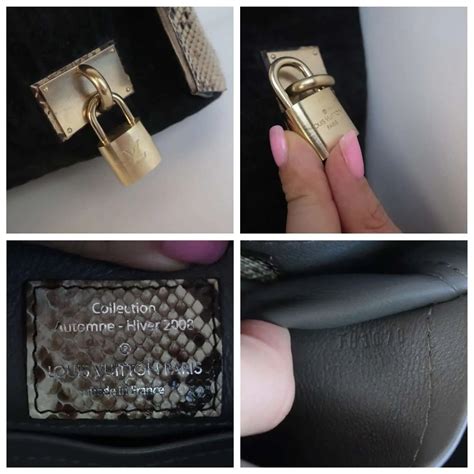 LOUIS VUITTON Monogram Suede Embossed Whisper PM Kohl .